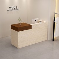 Customized Reception Desks Exquisite Glamour Trendy Luxury Reception Desks Nordic Classic Theke Empfang Commercial Furniture
