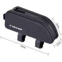 AliExpress ESLNF Bike TPU Waterproof Frame Front Tube Bag Cycling MTB Road Storage Shockproof Bicycle Accessories