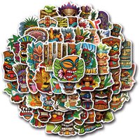 AliExpress GOGOTU 10/30/55PCS TiKi Totem Cartoon Stickers Funny Graffiti Decals DIY Luggage Laptop Phone Guitar Car Bike Skateboard Sticker Toy