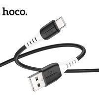 HOCO USB Liquid Silicone Phone Charging Cable For iPhone 15 16 Pro Max 3A Type C Phone Wired Cord Data Transimission For Samsung