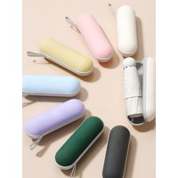 Compact Umbrella, Foldable Five Fold Umbrella, Dual-Purpose Capsule Umbrella, Sun Protection and Sunshade Umbrella, Pocket