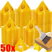10/50PCS Paint Triangle Stands Mini Cone Pyramid Support Frame Woodworking Tripod Spray Painting Brackets Cushion Blocks Tools