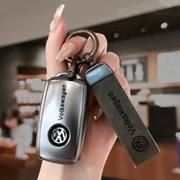 Zinc Alloy Car Key Case Cover Shell Holder Protector For VW Volkswagen Polo Tiguan Jetta Lavida Passat B5 B6 B7 Golf 4 5 6 MK6