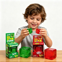 Needoh Sensory Stress Relief Squishy Cube Anti-Anxiety Squeeze Object For Focus ADHD Population,Fingertip Release Toy blind box