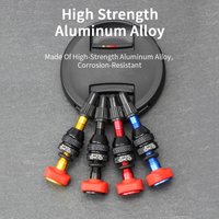 AliExpress APWIKOGER MUQZI Alloy Tubeless Road Bicycle Valve Stem with Plastic Cap 40mm 60mm