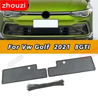 For Vw Golf 8 Accessories Mk8 2021-2022 Car Middle Insect Screening Mesh Front Grille Insert Net Anti-mosquito Dust