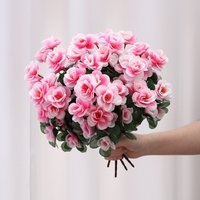 1/3Pcs Rose Artificial Flowers Bouquet 33CM Silk Fake Flowers for Home Room Decor Garden Wedding Decoration Ourdoor Decoration