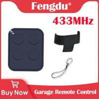 Garage Door Remote Control 433.92MHz Rolling Code Transmitter Garage Door Opener