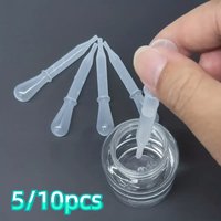 Plastic Disposable Pipette Transfer Graduated Pipettes Liquid Dropper For Ear Eye Essential Oils Alcohol Paint Lab