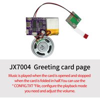 MP3 Music Sound Chips USB Download Greeting Cards Control Playback 4MB/16MB Voice Module for Christmas Birthday Card Toys Gifts