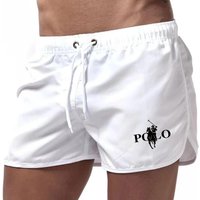 Men's trendy printed beach pants, lightweight and breathable quick drying Shortss, daily wear for vacation swimming