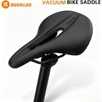 AliExpress BUCKLOS PU Leather Bicycle Seat Hollow Breathable Road Bike Saddle 150mm 160mm Cycling Seating Cycling Parts