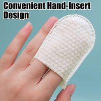 Non-woven Makeup Remover Pads 120Pcs U-Shaped Hand-inserted Cotton Paper Wipes Face Cleaning Tools Cosmetic Pocket Pads