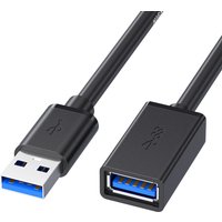0.5/1/2/3/5 M Przedłużacz USB 3.0 Przewód do laptopa TV SSD USB 3 0 Męskie do żeńskiego Złącze do kamery komputerowej Drukarka