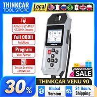 THINKCAR VENU 90 OBD Automotive Tire Pressure Monitoring Sensor TPMS Relearn Activation Programming Car TPMS Diagnostic Tools