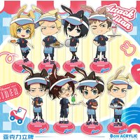Attacking Giants Ramp Restaurant Levi Figure Acrylic Stand Q Erwin Acrylic Pendant Eren Pins Collectible Armin Figurine Toys Boy