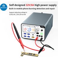 AIXUN P3208 320W Intelligent Regulated Power Supply for iPhone 7 -16 Pro Max Phone DC Power Test Cable One-click Power-on Tools