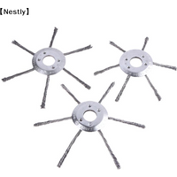 1Pcs Weed Removal Wheel Lawn Mowers Universal Parts 7/8/9-inch Lawn Mower Steel Wire Weed Trimmer Head Rust Removal Wheel〔Nest〕