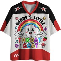2026 Summer New Fun Cloud Throat Goat Limited Edition Sport V-neck Short Sleeve 3D Printed T-shirt Fashion Y2K Top Large