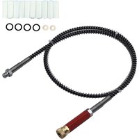 100cm High Pressure Air Filter Water Oil Separator 8mm Quick Disconnect Connector for Hand Pump Auto Air Compressor