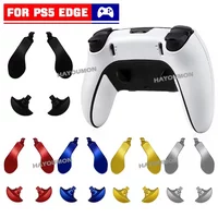 4PCS/Set Game Controller Back Paddles Professional Replacement Metal Back Buttons for PS5 Edge Elite Controller Game Console