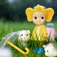 RAINY DAY Cute Animal Themed Doll Mystery Box Random Style Mini Figurine Collectible Toy for Desktop Decoration gifts