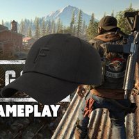 Game Days Gone Deacon St John Cosplay Hat Unisex Black Baseball Cap Adjustable Sunshade Outdoor Sports Headgear Prop Accessories