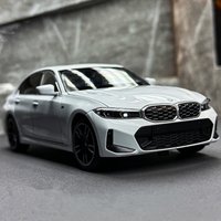 1:24 BMW 3 Series 325i 325LI M Coupe Alloy Sports Car Model Diecast Metal Vehicle Car Model Sound Light Simulation Kids Toy Gift