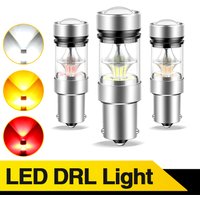 2PCS 1156 BA15S LED Bulb No Hyper Flash LED Daytime Running Lights P21W Bulbs โโFor VW T5 T5.1 T6 Transporter For Audi Renault