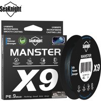 SeaKnight Brand X9 Series 150M Braided Fishing Line 9 Weaves PE Smooth Multifilament Fishing Line anti-UV Coating Sea Fishing