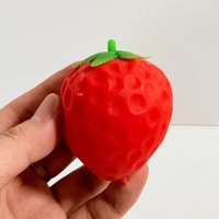 2026 Stress Relief Toy Fruit Squishy Strawberry Squeeze Toy Anti-stress Toy Fidget Toy For Friend Christmas Gift