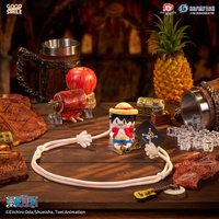 Genuine One Piece Luffy Plush Phone Lanyard Cartoon Anime Official Pendant Keychain For Anime Fans