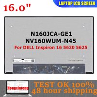 N160JCA-GE1 NV160WUM-N45 Original NEW 16.0INCH 1920X1200 30PINS 100%SRGB LAPTOP SCREEN For DELL Inspiron 16 5620 5625