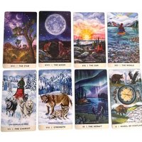12x7cm Tarot for The Great Outdoors Paper Manual Card Games 78-Card Deck Centered on Favorite Places and Pastimes