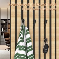 4 Pcs Acoustic Panel Hooks, Hooks For Acoustic Panels, Home Coat Organizer Hooks, Practical Hooks For Home Studio