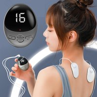 Mini Smart Cervical Spine Convenient Massager Home Electric Shoulder and Neck USB Charging Neck Patch Massager Relieve Fatigue