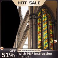 New 41101Pcs City Hot Selling Street View Moc Famous Gothic Cathedral Mdeol Custom Puzzles DIY creative ideas Kids Toys