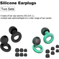 Silicone Earplugs for Swimming Sleep Noise Cancel Noise Reduction-Soundproof Reduce Disturbances -Quality Earplugs