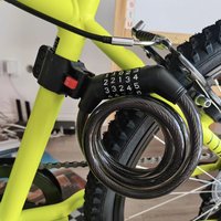 AliExpress Anti Theft Steel Cable Lock Foldable Bicycle Anti Shear Anti Rust Portable Mountain Bike Cable Enhanced Password Lock