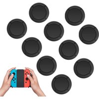 Joycon Thumb Grip Caps for Switch OLED/Lite, 3D Anti-Slip Analog Stick Cover Skin, Replacement Repair Kit Set