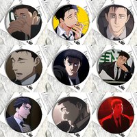 1pc Anime Character Hiromi Higuruma Cartoon Style Badge Brooches On Backpack Decoration Round Enamel Pins For Accessorys