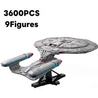 Creative Star Trek U.S.S Enterprise NCC-1701-D Model Building Block Bricks For Kids Boy Christmas Gifts