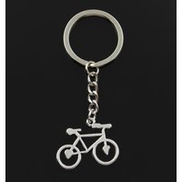 AliExpress hroryn New Fashion Keychain 31x23mm Bike Bicycle Pendants DIY Men Jewelry Car Key Chain Ring Holder Souvenir For Gift