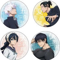 Jujutsu Kaisen Anime Badge Set Gojo Satoru Fushiguro Megumi Geto Suguru Amanai Riko Cosplay Pin Brooch Metal Collectible Gift