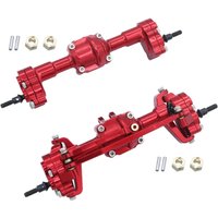 RCGOFOLLOW CNC Aluminum 1/24 Front Rear Portal Axle for FMS 1/24 POWER WAGON FCX24 RC Crawler Model Buggy Upgrade Parts