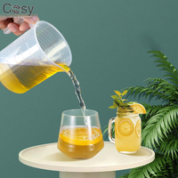 100-5000ML Clear Measuring Jug Cup with Handle Drip Spout Design for Kitchen Cooking, Baking, Oil, Paint Metric & Imperial Scale