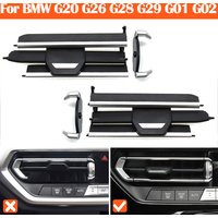 Car Dashboard Middle Air Conditioner AC Vent Outlet Grill Repair Kit For BMW 1 2 3 4 Z4 X3 X4 Series F40 F44 G20 G26 G29 G01 G02