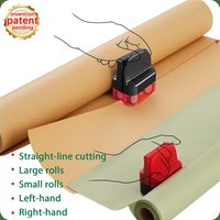 1pc Writing Paper Cutter Cylindrical Paper Cutter Christmas Gift Wrapping Paper Cutting Worker