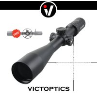 VictOptics S4 6-24x50 SFP Zielfernrohr, 1/10 MIL Einstellung mit Turmverriegelungsfunktion & kostenlosem Seitenfokusrad für Jagd und Wettkämpfe