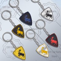 Moose Test Logo Emblem Metal Car KeyChain Key Chain Keyring Key Ring For XC60 XC90 XC40 V60 S40 S60 XC70 V90 V70 R Design